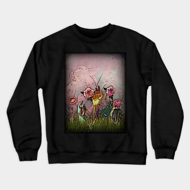 Persephone's Garden Crewneck Sweatshirt by BoneArtPetite